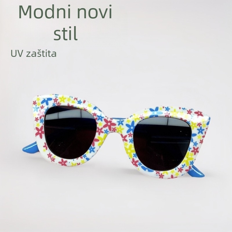 Dječje sunčane naočale s UV400 zaštitom, puni okvir, leće AC, model XT-6115