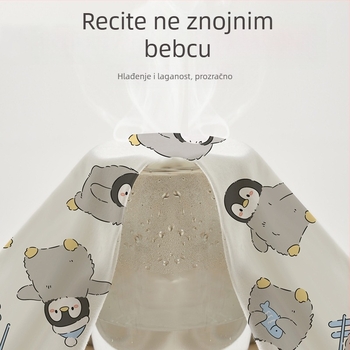 Pamukasti dječji kombinezon, lagan, dugi rukavi, unisex, za novorođenčad