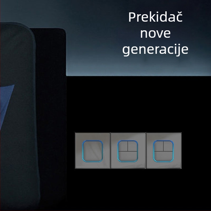 1-žični skriveni USB utičnica s staklom od kaljenog stakla, tip 86, LED, montaža 60×60 mm, kontakti od tin-fosfor bronze