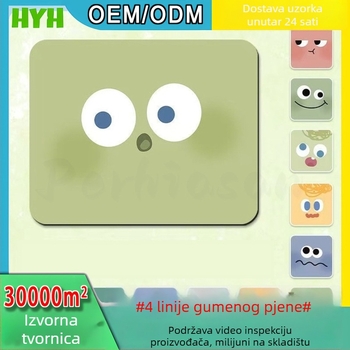 Stolna podloga (gumena, protuklizna, ispis toplinskog prijenosa, prilagođeni logo)