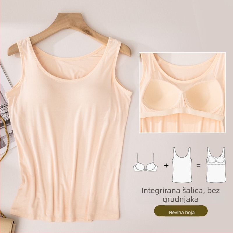 Modal topić, uski kroj, visoka elastičnost, jednobojno, 95% modal + spandex