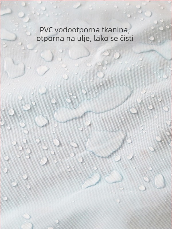 Dječja presvlačila za jelo - Kockasti uzorak, Tarpaulin tkanina s pamukom + PVC vodootporna, Vodootporna i otporna na prljavštinu