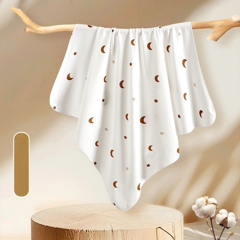 Bejbi zavijajuća deka - 100% pamuk; za novorođenčad; Maillard stil; težina 100–200 g; za sve sezone