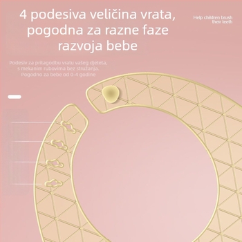 Dječji hranilni presvlačnik – silikon visokokvalitetan, vodootporan i otporan na mrlje, za novorođenčad i djecu (0–3 god.), karirani ili jednobojni uzorak