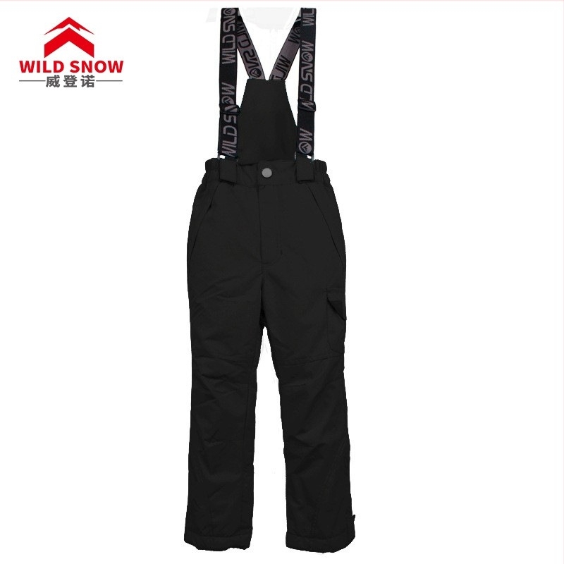 Dječje skijaške hlače s naramenicama – prozračne, tople, vodootporne, otporne na vjetar (Model PYP6)