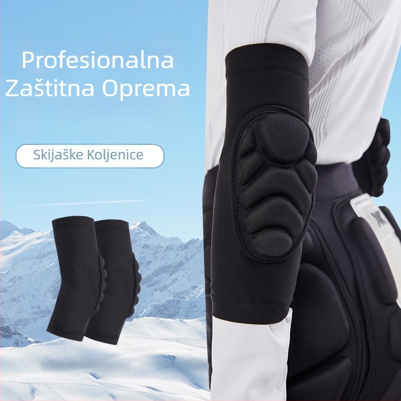 Dječji laktni štitnici za skijanje i rolanje, spandex pjena, universalni dizajn, zaštita lakta