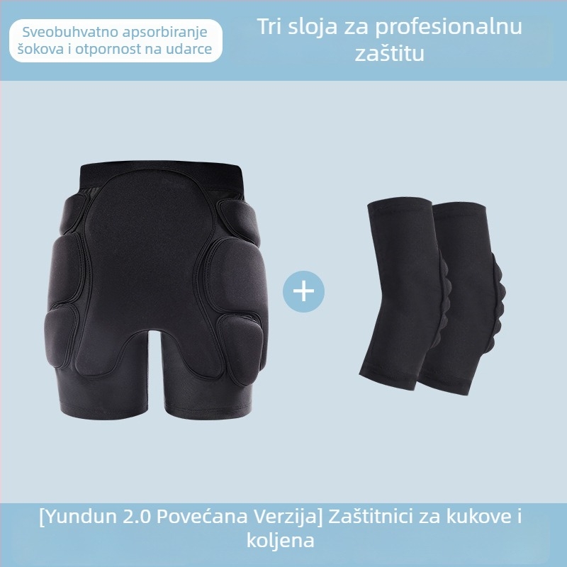 Dječji laktni štitnici za skijanje i rolanje, spandex pjena, universalni dizajn, zaštita lakta