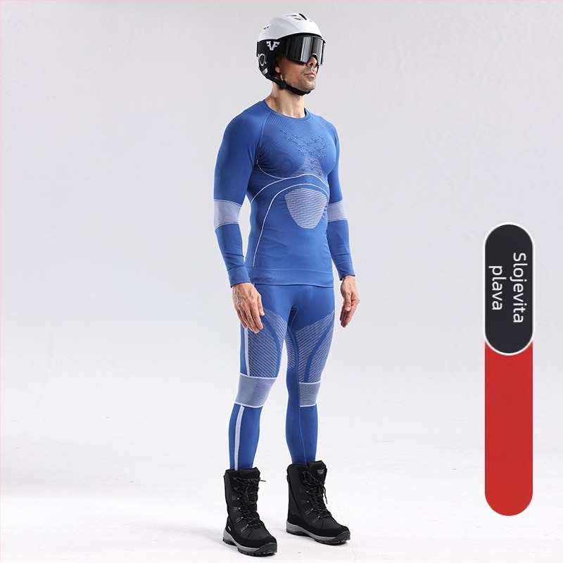 Unisex zimski brzo-sušeci sportski set — najlonska tkanina, odvodi vlagu, održava toplinu