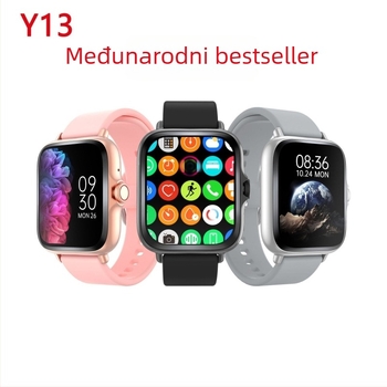 Pametni sat s Bluetooth pozivima i praćenjem zdravlja: otkucaji srca, krvni tlak, zasićenost krvi kisikom, praćenje sna, brojač koraka (otkucaji srca, krvni tlak, zasićenost kisikom, san, koraci)