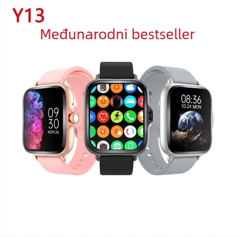 Pametni sat s Bluetooth pozivima i praćenjem zdravlja: otkucaji srca, krvni tlak, zasićenost krvi kisikom, praćenje sna, brojač koraka (otkucaji srca, krvni tlak, zasićenost kisikom, san, koraci)