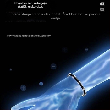 Antistatinska narukvica, unisex ukras za ruku, dekorativni dodaci, Zima 2025