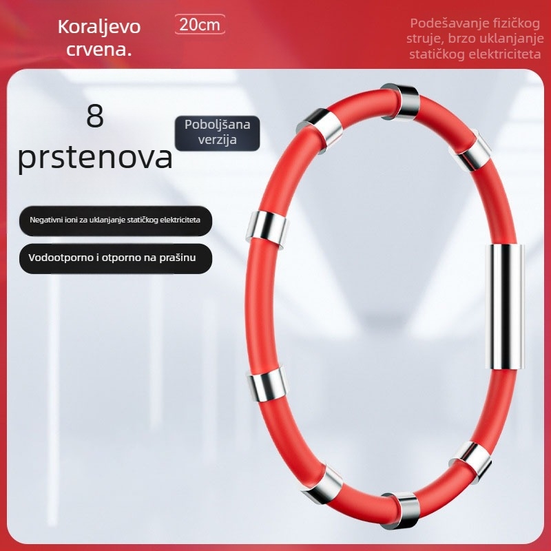 Antistatinska narukvica, unisex ukras za ruku, dekorativni dodaci, Zima 2025