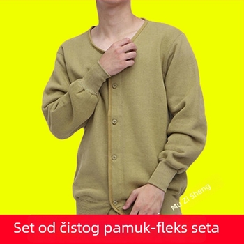 Set fleecy jakne i hlača za rudare, unisex, jesenska toplinska odjeća