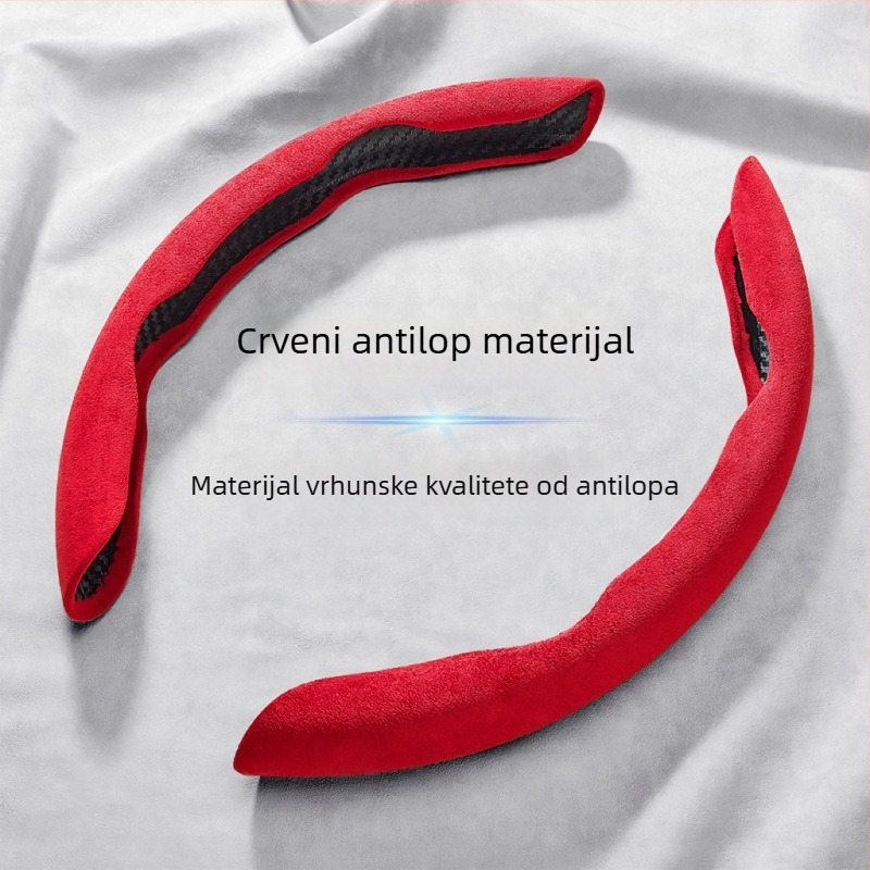 Navlaka za volan – dizajn leptira, trodijelna, protuklizna, otporna na habanje, površina od sintetskih vlakana