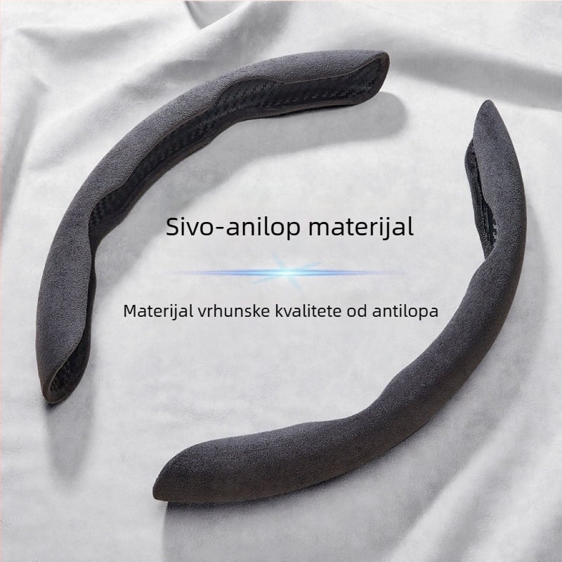 Navlaka za volan – dizajn leptira, trodijelna, protuklizna, otporna na habanje, površina od sintetskih vlakana