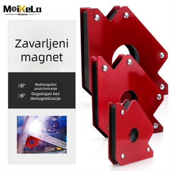 Magnetski držač za zavarivanje — Teški čelični držač, kapacitet 25/50/75 lbs, Mekla, 1 komplet