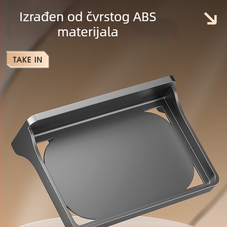 Stalak za router s 6 nivoa – organizator za modem, set-top box i kablove; montaža potrebna