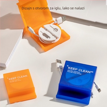 Ručni navijač za podatkovne kablove — plastični, model Cdxrxq, marka Friendly