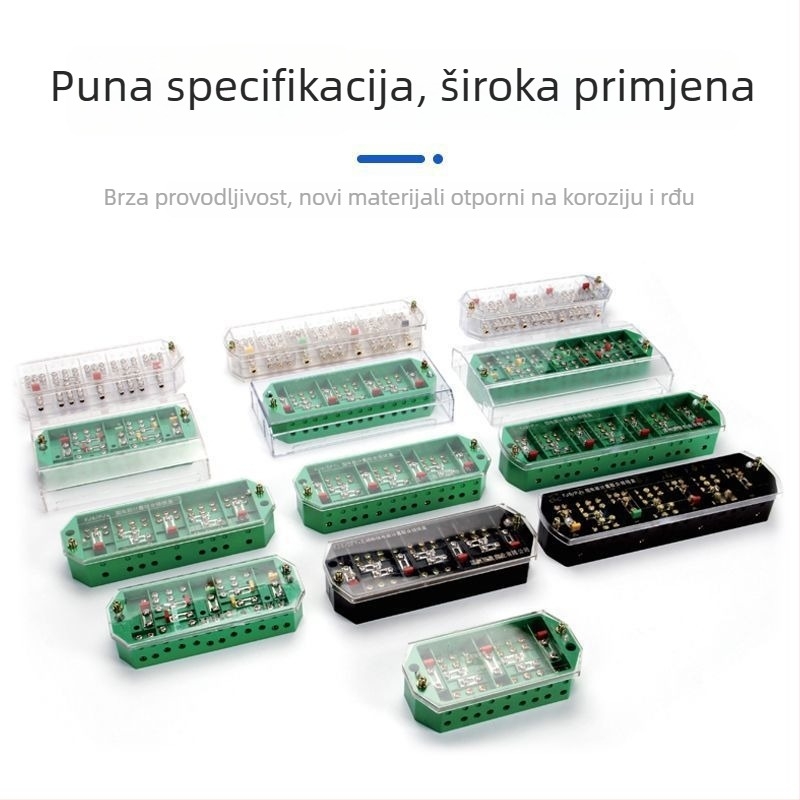 FJ6/DFY1 Kutija za kabelski razvod od čistog bakra s mjerenjem energije i integriranim terminalnim blokom