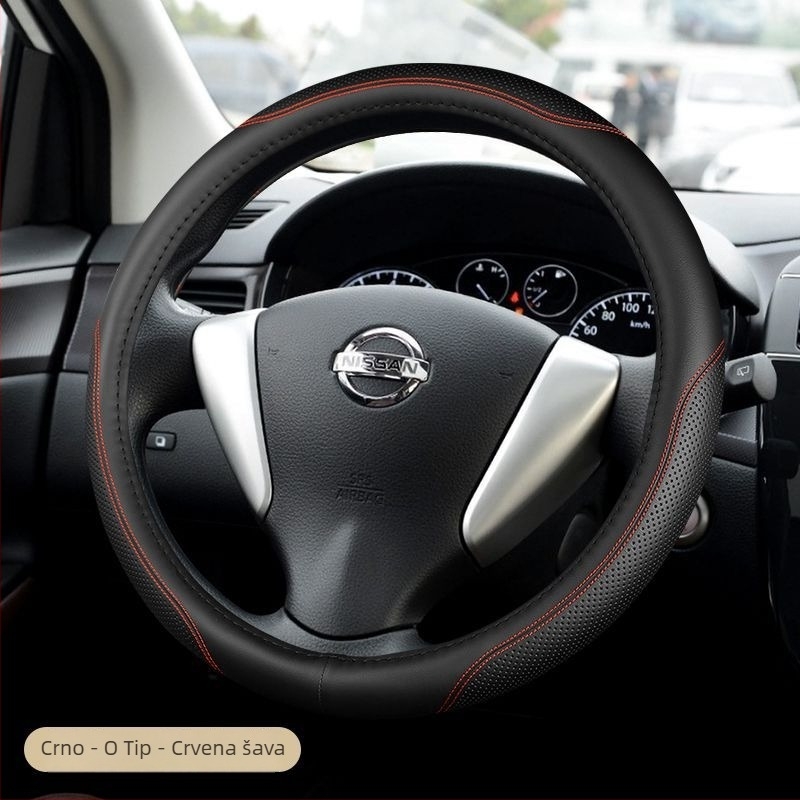 Presvlaka za volan, kravlja koža, prilagođena obrada, zimska upotreba, univerzalna ugradnja (Ključne specifikacije: kravlja koža; prilagođena obrada; zimska upotreba; univerzalna ugradnja)
