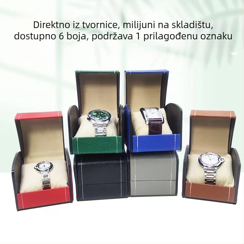 Kutija za satove – Prilagođena, Unisex, za izlaganje i pohranu, spremna za poklon