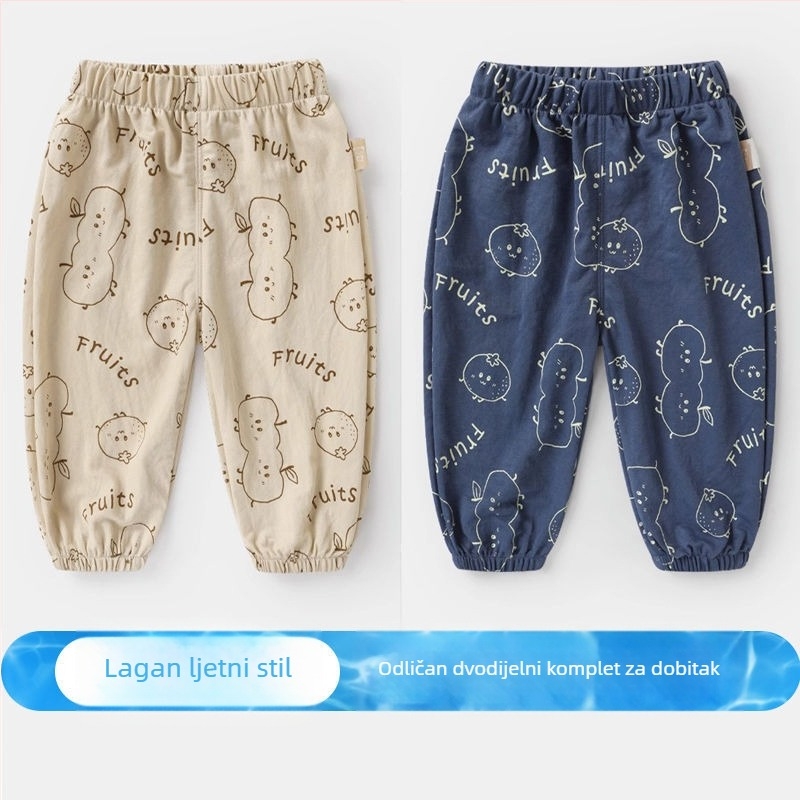 Dječje hlače protiv komaraca, lagane ljetne hlače za dječake i djevojčice, casual unisex