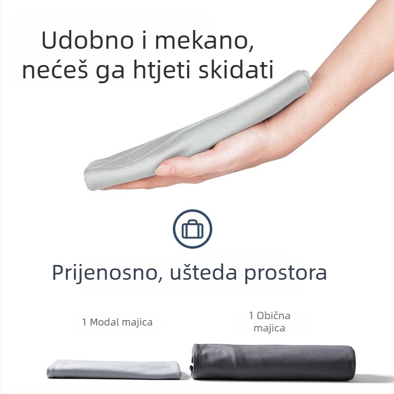 Muški tank top bez rukava od Ice Silk Modal — tanak, za sport
