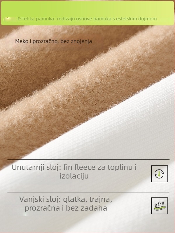 Poliester pleteni pulover s okruglim ovratnikom, dugim rukavima, udoban kroj, jesen 2025.