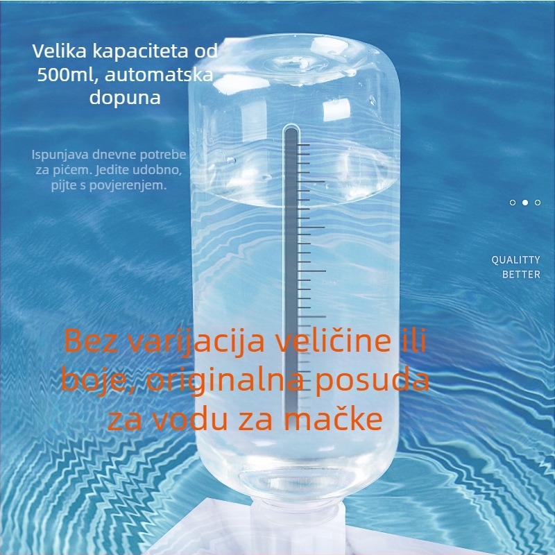 Mačji dvostruki tanjur s automatskim hranjenjem