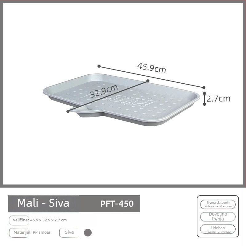 Posuda za hranu kućnih ljubimaca za pse i mačke – neprosipna podloga za prehranu, vodootporna podloga za zdjelicu mačke, PP materijal, brend Alice