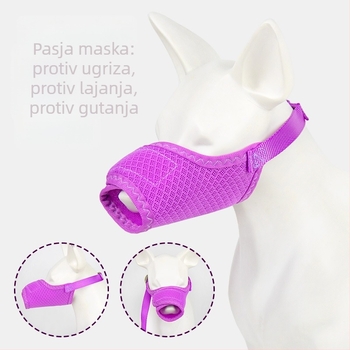 Psi muzzl protiv lizanja i ugriza, Zichen brend, Materijal: Drugi, Odobrene privatne marke: Da, IP autorizacija: Ne