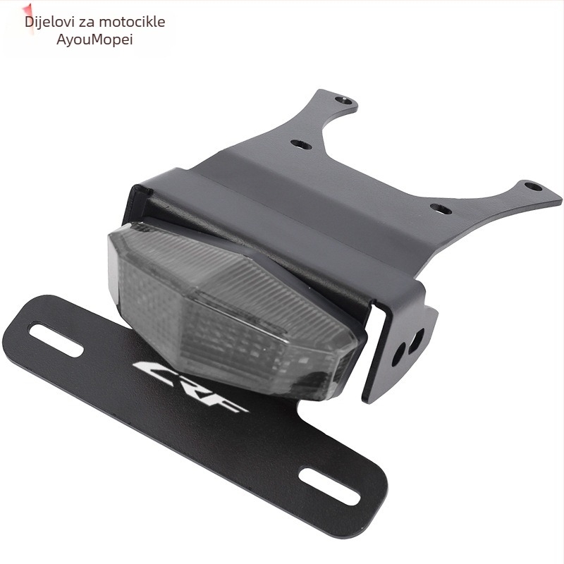 LED stražnji okvir za registarsku pločicu za Honda CRF250L/CRF250L Rally, aluminijska legura debljine 3 mm