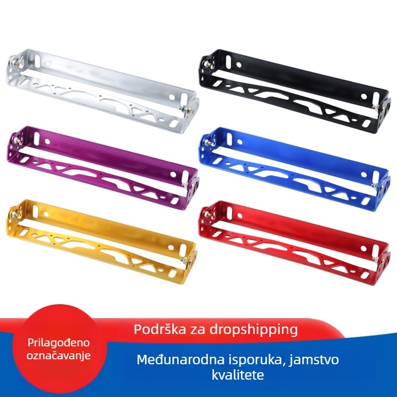 Rotirajući držač pločice registra aluminijske legure, univerzalni, podesivi