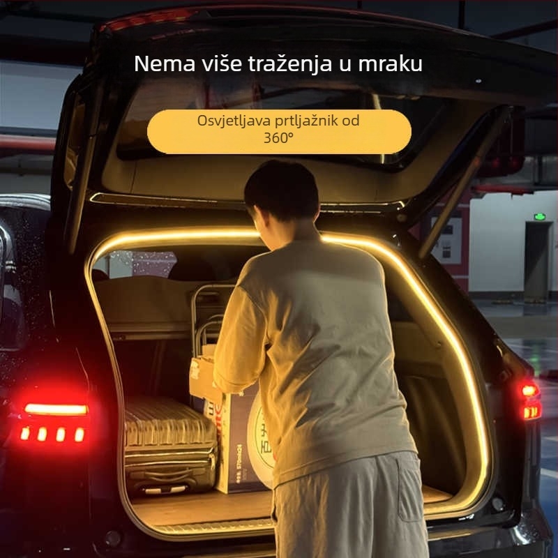 Geely Xingyue L / Haoyue L trak za prtljažnik s ambijentalnim osvjetljenjem, atmosfersko svjetlo – neškodna ugradnja u izvorno svjetlo automobila