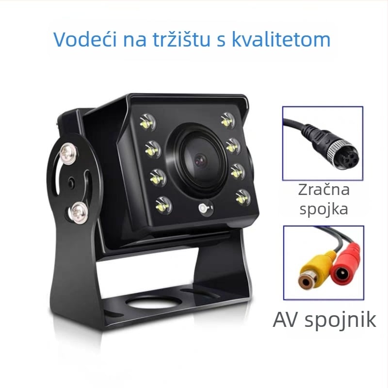 Kamera za vožnju unatrag, model Zl-01, 12–36V, 1080P/720P, AHD/CCD, vidno polje 90–120°