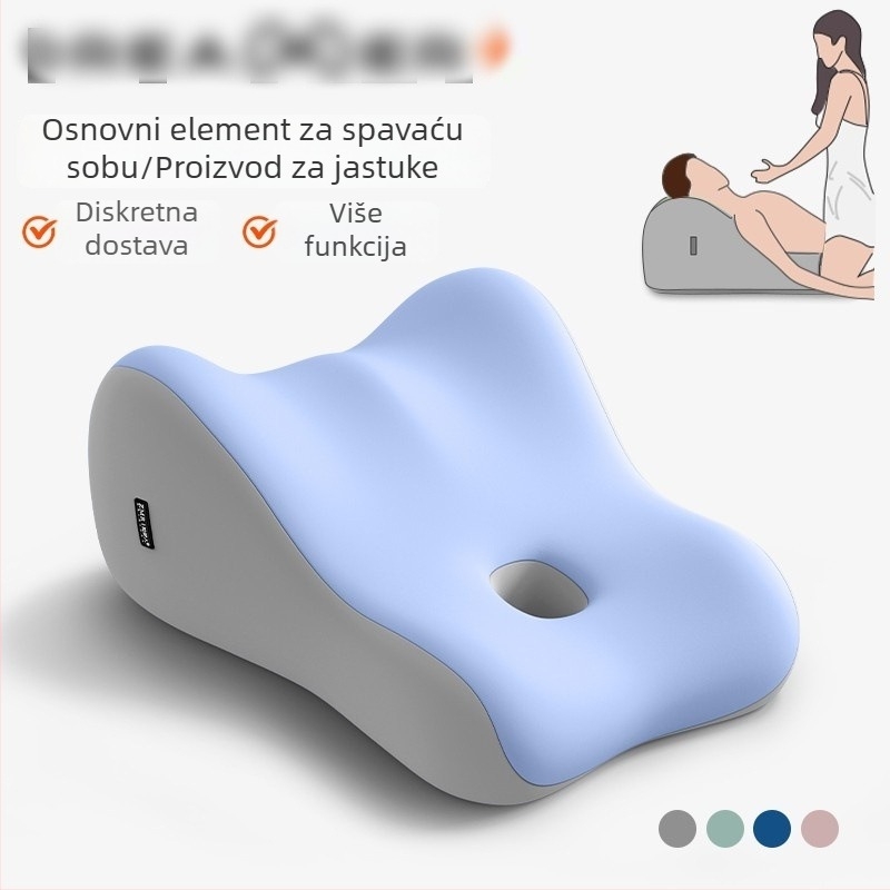 Jastuk za lumbalnu podršku za ured — punjenje memory foam, moderan minimalistički stil, prilagođena obrada