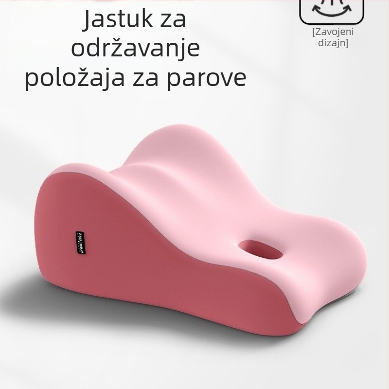 Jastuk za lumbalnu podršku za ured — punjenje memory foam, moderan minimalistički stil, prilagođena obrada