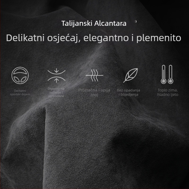 SNBLO Velur unutarnji poklopac za središnji panel instrument table za NIO ES7 (Materijal: Alcantara suede; Model: Wei Lai; Obrada i prilagođavanje: Da)