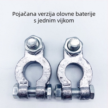 Klem za automobilsku bateriju od čistog bakra, čvrsta konstrukcija, spoj za polove baterije