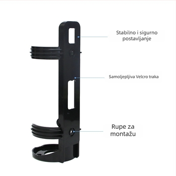 Auto držač za gašenje požara — Che Zhiqian, Materijal: ABS, Model pj-23007-01; Dimenzije: držač za gašenje požara (bez Velcro)