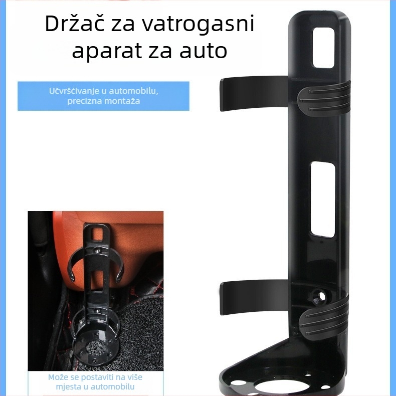 Auto držač za gašenje požara — Che Zhiqian, Materijal: ABS, Model pj-23007-01; Dimenzije: držač za gašenje požara (bez Velcro)
