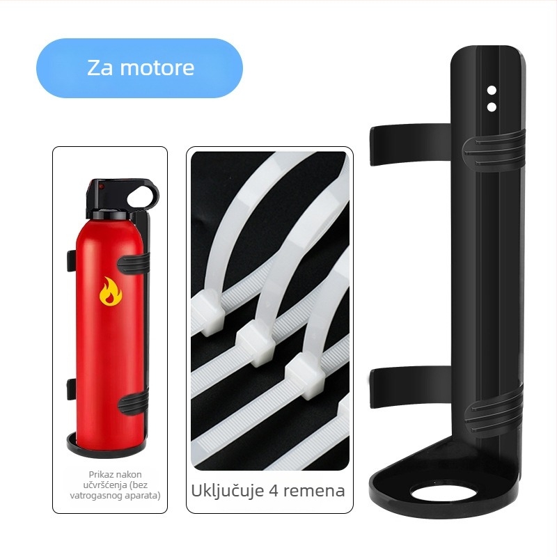 Auto držač za gašenje požara — Che Zhiqian, Materijal: ABS, Model pj-23007-01; Dimenzije: držač za gašenje požara (bez Velcro)