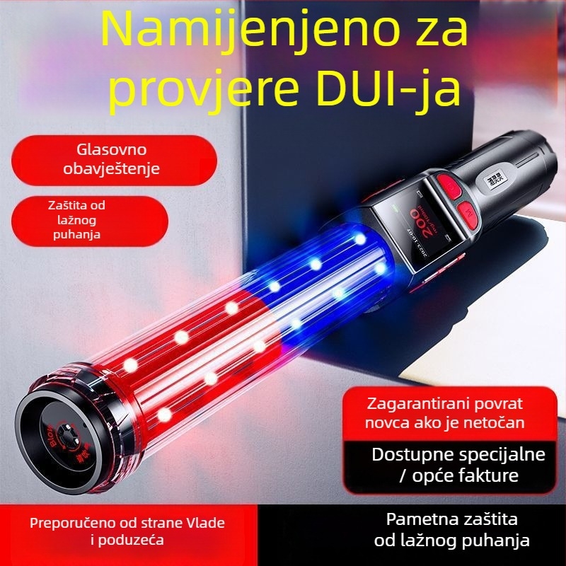 Breathalyzer za alkohol – Visoko precizan mjerni instrument