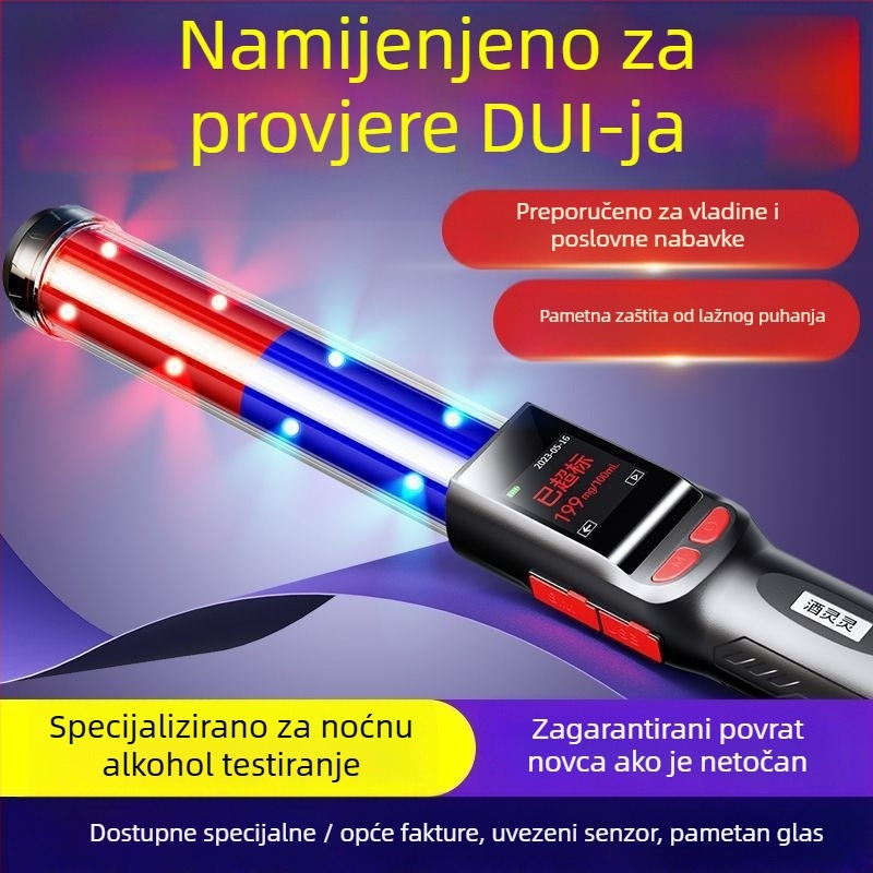 Breathalyzer za alkohol – Visoko precizan mjerni instrument