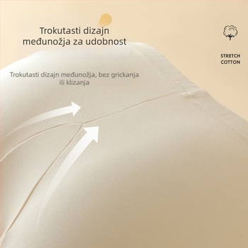 Pamukaste termalne legice za djevojčice i tinejdžerice, tanke donje hlačice za zagrijavanje
