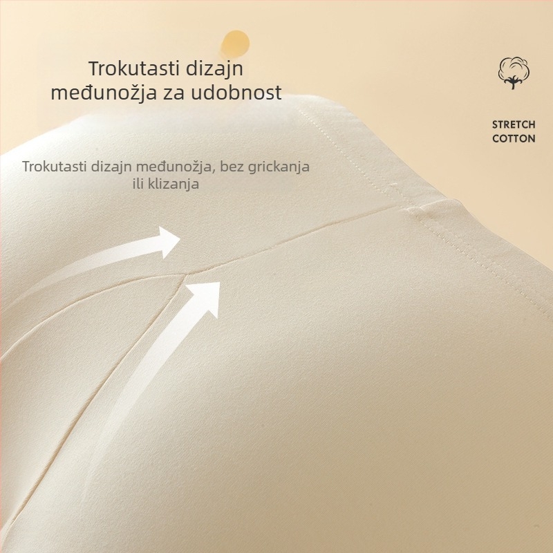 Pamukaste termalne legice za djevojčice i tinejdžerice, tanke donje hlačice za zagrijavanje