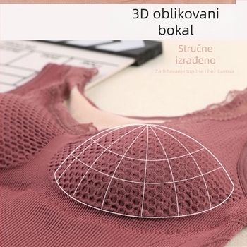 Ženski vuneni termalni prsluk s flís prednjim dijelom, dvostruki sloj, ugrađene grudne jastučiće, V-izrez, pulover