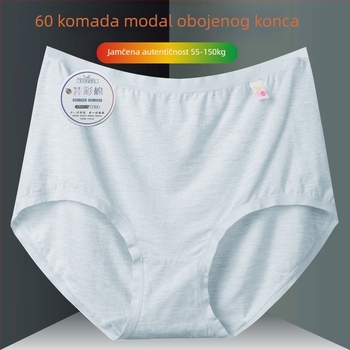 Damske gaćice od modala, srednji pojas, prozračne i antibakterijske, pletene