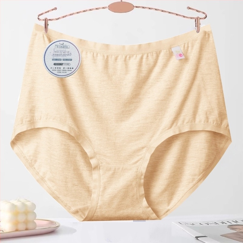 Damske gaćice od modala, srednji pojas, prozračne i antibakterijske, pletene