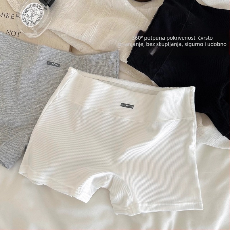 Ženske pamučne bokserice, dišuće, antibakterijske, dvostruko funkcionalne ljetne tanke šortseve, 95–100% pamuka
